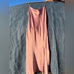 Satin Pink dress size M